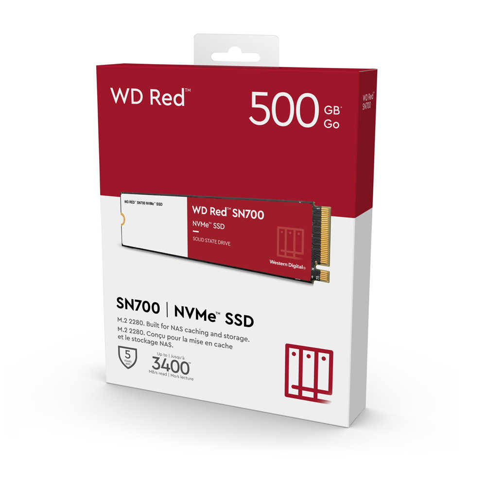 WD Red 紅標 SN700 NVMe SSD 500G 1TB 2TB 4TB PCle M.2 2280 固態硬碟