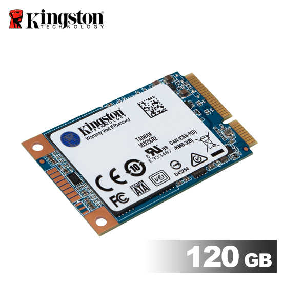 Kingston 金士頓 120GB SSD  2.5吋 mSATA 固態 讀取520MB/s SA500MS