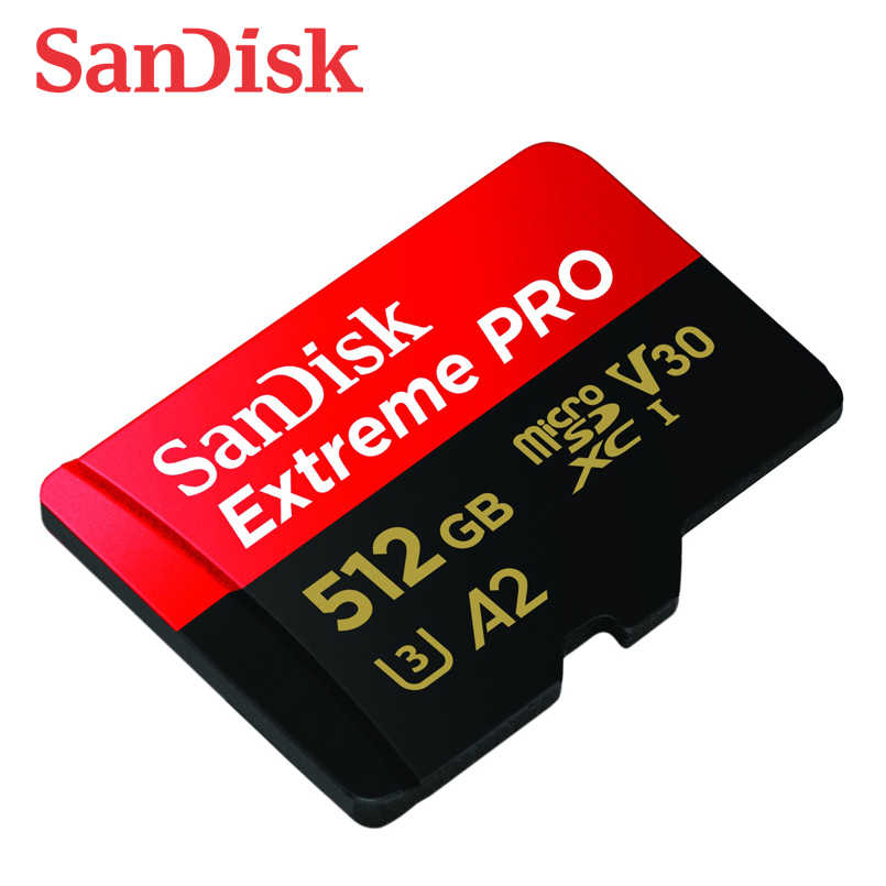 SanDisk Extreme PRO 512G A2 V30 microSD U3 記憶卡 支援4K 高速200MB 俗卡有力 Showcard56線上購物 有閑購物