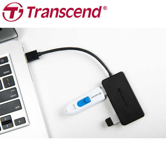 創見 Transcend USB 3.0 極速 4埠 HUB 集線器 TS HUB2K 公司貨