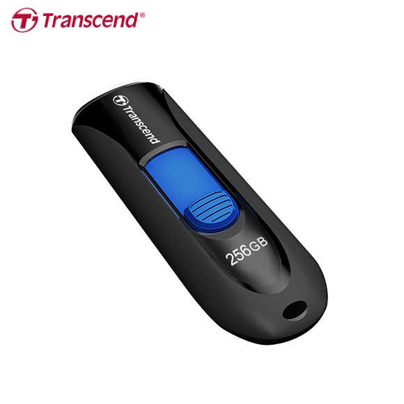 Transcend 創見 JetFlash 790  256G USB3.1 隨身碟 伸縮接頭 黑色 JF790 公司貨