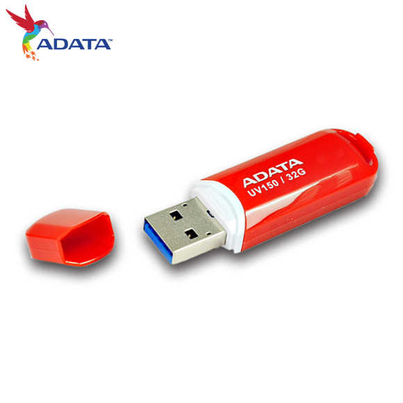 ADATA 威剛 UV150 32GB USB3.1 紅色 高速隨身碟