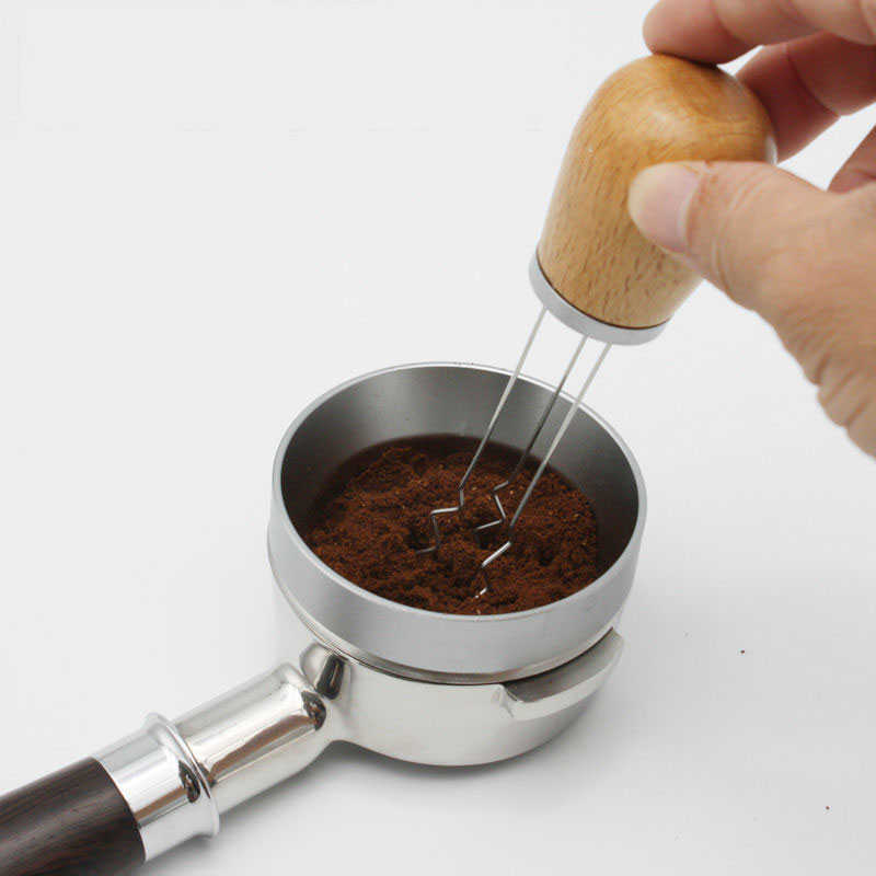 咖啡布粉針針式布粉器散粉器打散結塊波浪款