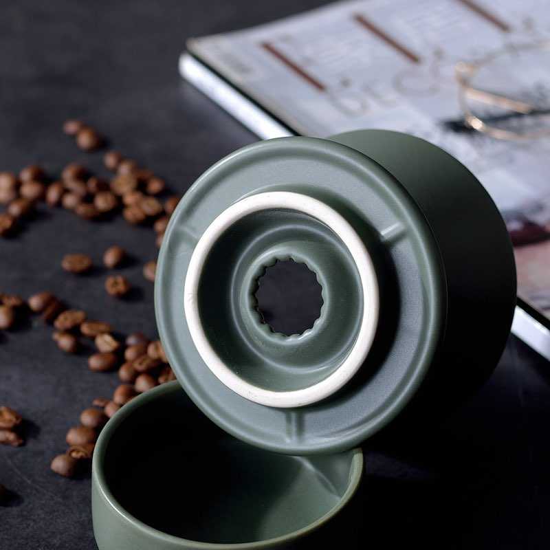 陶瓷手沖咖啡套組 咖啡濾杯 咖啡杯 滴水碟