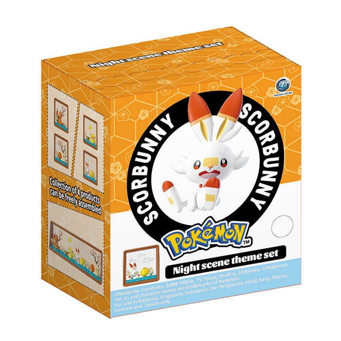 Pokemon 精靈寶可夢 花好月圓系列 炎兔兒 【鯊玩具】