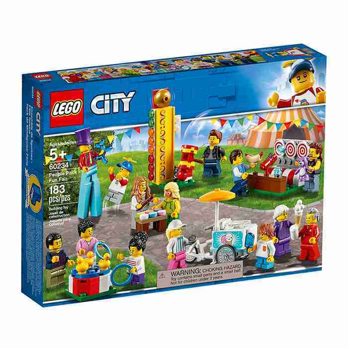 LEGO 樂高 City 城市系列 60234 園遊會 人偶套裝 【鯊玩具Toy Shark】