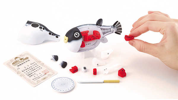 MegaHouse 桌遊 買一整條魚 河豚趣味拼圖 【鯊玩具Toy Shark】