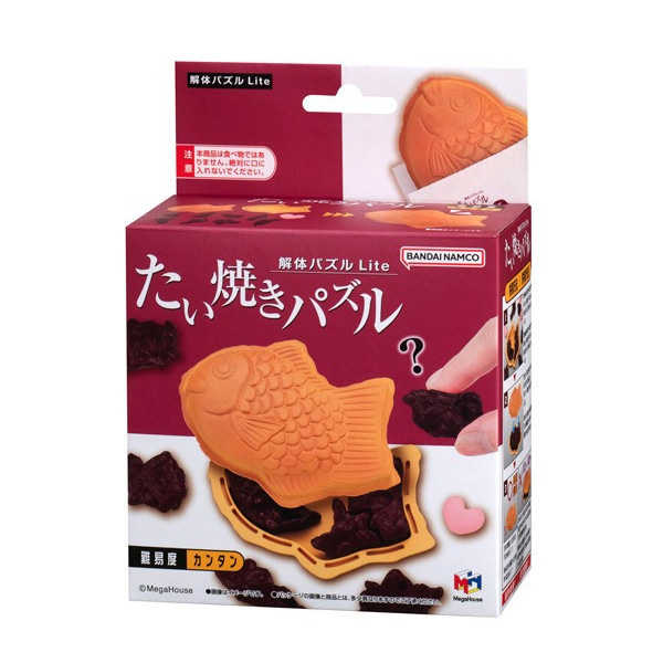 MegaHouse 桌遊 Lite系列 鯛魚燒 趣味拼圖 【鯊玩具】