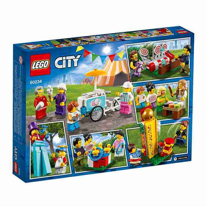LEGO 樂高 City 城市系列 60234 園遊會 人偶套裝 【鯊玩具Toy Shark】