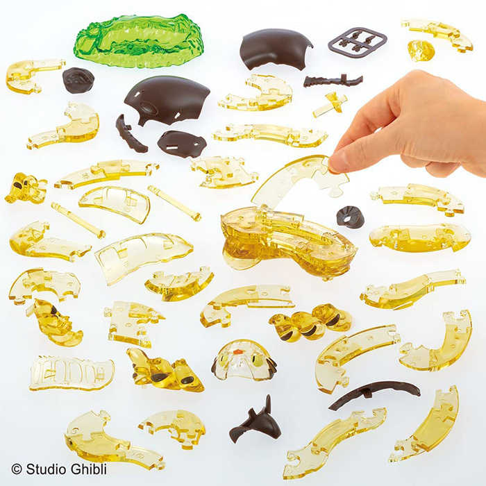 BEVERLY 透明立體拼圖 龍貓巴士 龍貓公車 61片 【鯊玩具Toy Shark】