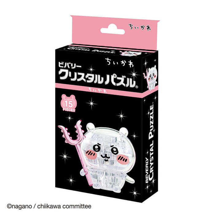 BEVERLY 透明立體拼圖 吉伊卡哇 15片 【鯊玩具】