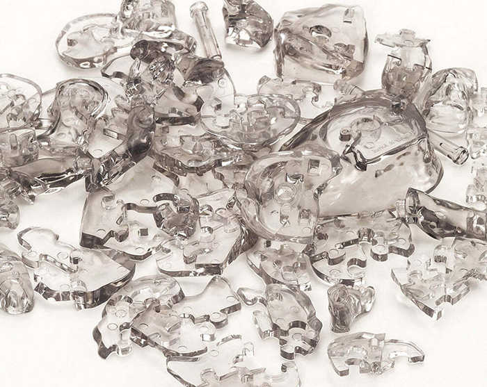 BEVERLY 透明立體拼圖 沉思者 羅丹雕塑 【鯊玩具】