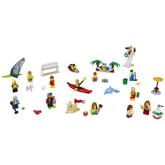 LEGO 樂高 City 城市系列 60153 沙灘人偶套組 【鯊玩具Toy Shark】