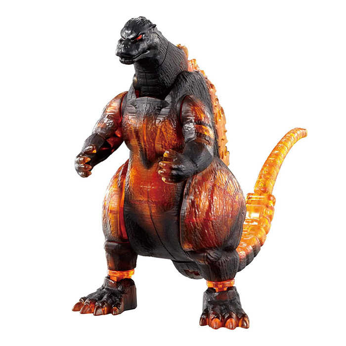 BANDAI 歸來的哥吉拉變形蛋 紅蓮哥吉拉 【鯊玩具】