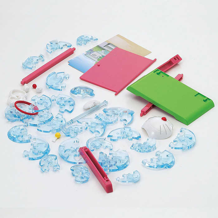 BEVERLY 透明立體拼圖 哆啦A夢 \u0026 任意門 44片 【鯊玩具】