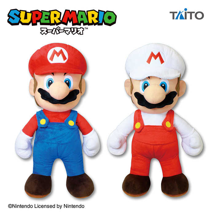 TAITO 絨毛玩偶 超級瑪利歐 特大絨毛 2款可選擇 【鯊玩具】