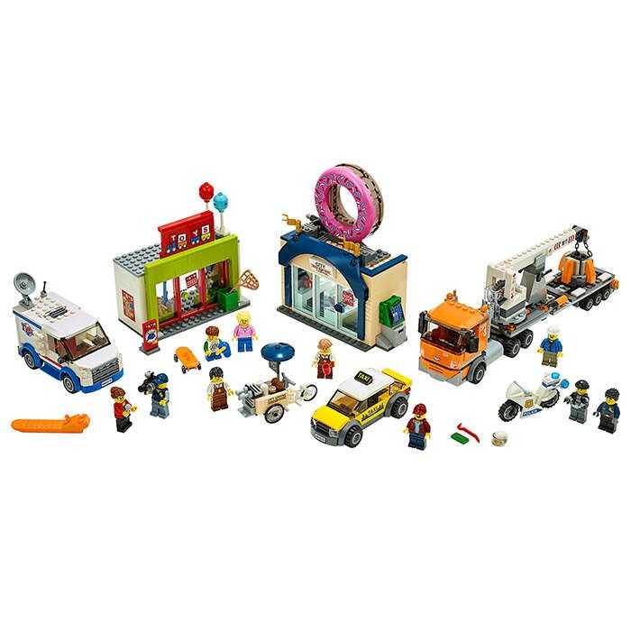 LEGO 樂高 City 城市系列 60233 甜甜圈店新開幕 【鯊玩具Toy Shark】