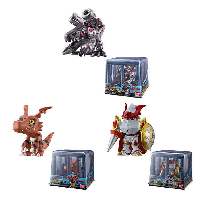 BANDAI PB商店 數碼寶貝 收藏公仔 Vol.2 【鯊玩具】