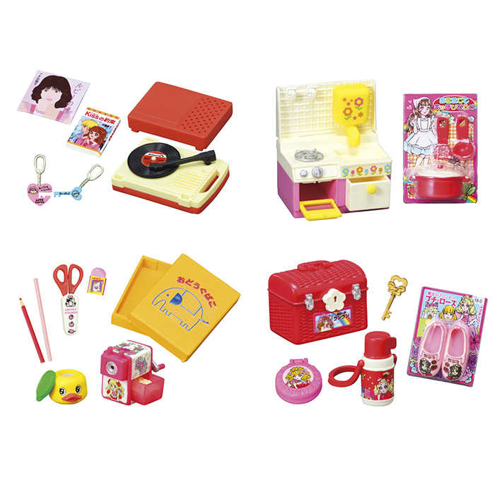 Re-ment 盒玩 迷你樣品系列 昭和懷舊房間場景 中盒8入 【鯊玩具】