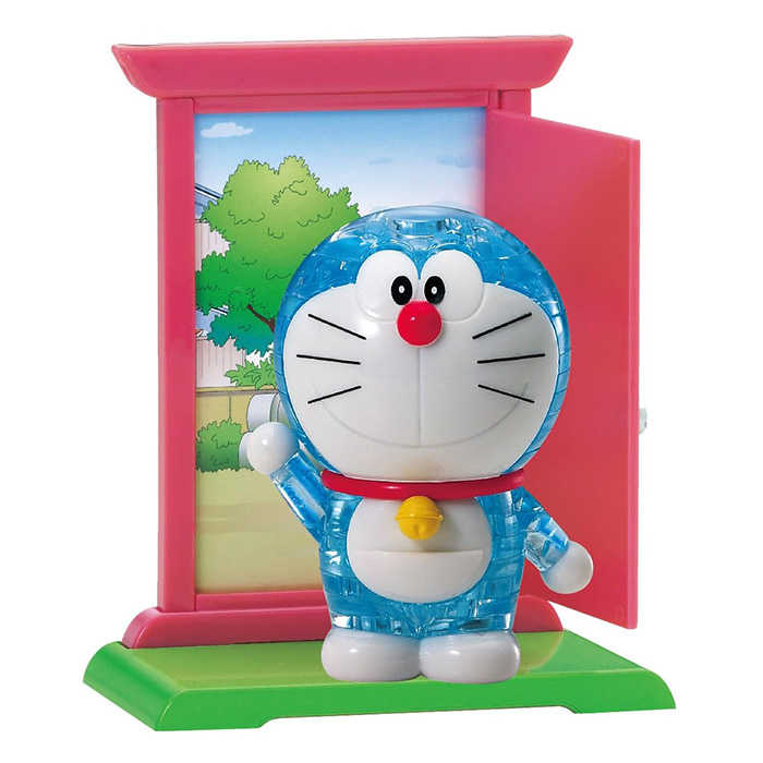 BEVERLY 透明立體拼圖 哆啦A夢 \u0026 任意門 44片 【鯊玩具】