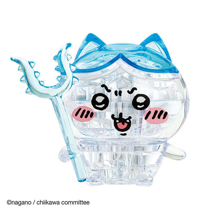 BEVERLY 透明立體拼圖 吉伊卡哇 小八貓 15片 【鯊玩具】