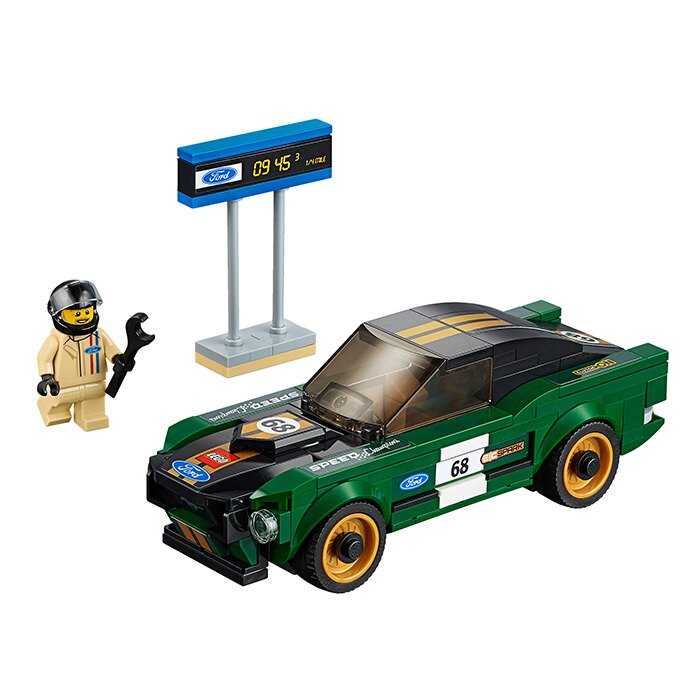 LEGO 樂高 SPEED 極速系列 75884 1968 Ford Mustang Fastback 【鯊玩具Toy