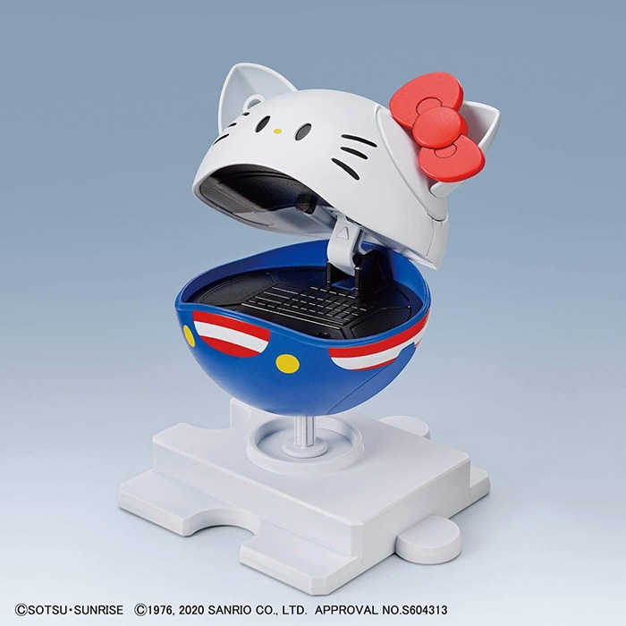 鋼彈模型 HAROPLA HELLO KITTY×HARO 凱蒂貓×哈囉球 (週年紀念式樣) 【鯊玩具】