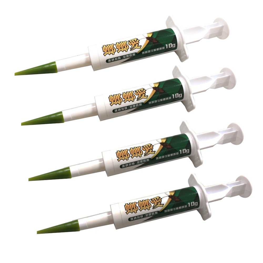 上黏 螂螂愛 連鎖殺蟑 凝膠餌劑 10g〈4入〉品名-嘉爪王(jia zhua wung) 台灣製造