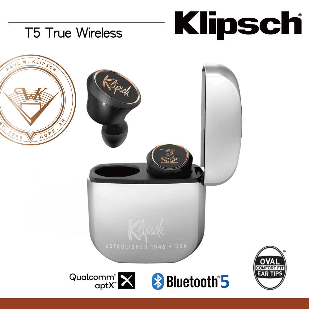 Klipsch T5 True Wireless 真無線藍牙耳機