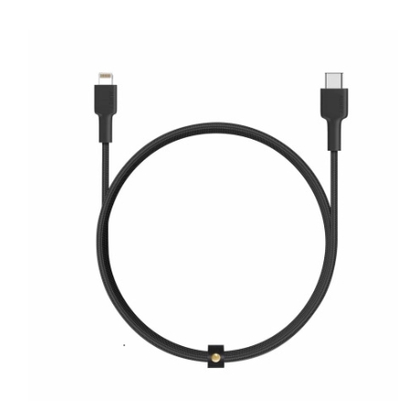 AUKEY CB-CL1 MFi認證 USB-C to Lightning 編織尼龍急速傳輸充電線