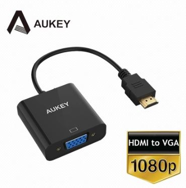 AUKEY HDMI to VGA Adapter 轉接線(CB-V4)(AU013)