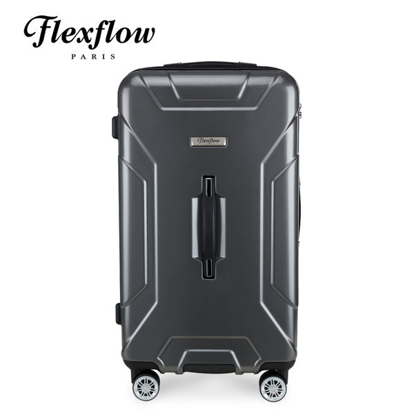 Flexflow 太空灰 29型 特務箱 智能測重 防爆拉鍊旅行箱 南特系列 29型行李箱