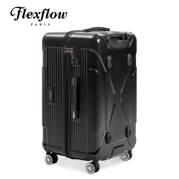 Flexflow 消光藍 29型 特務箱 智能測重 防爆拉鍊旅行箱 南特系列 29型行李箱