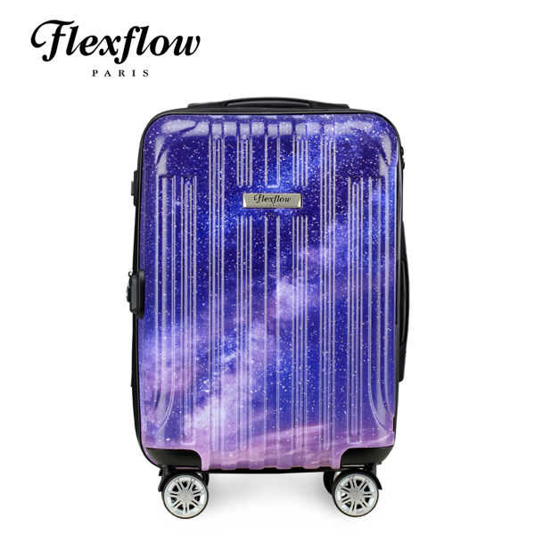 Flexflow 璀璨星空 19吋 智能測重 可擴充拉鍊 防爆拉鍊旅行箱 里爾系列 19吋行李箱