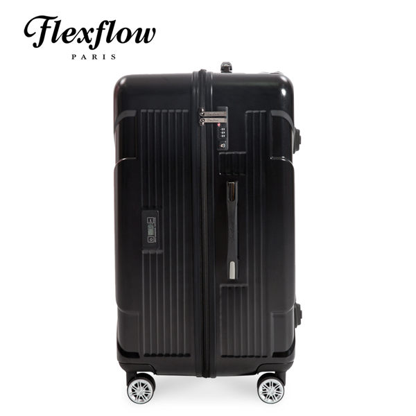 Flexflow 消光藍 29型 特務箱 智能測重 防爆拉鍊旅行箱 南特系列 29型行李箱