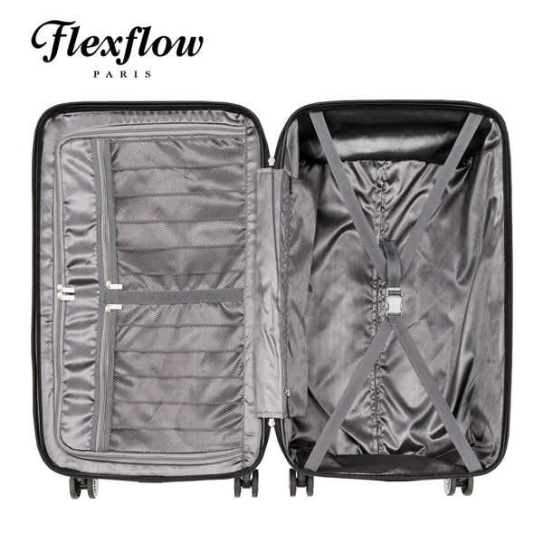 Flexflow 消光藍 29型 特務箱 智能測重 防爆拉鍊旅行箱 南特系列 29型行李箱