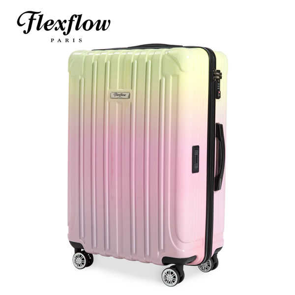 Flexflow 巴黎色票 29吋 智能測重防爆拉鍊旅行箱 里昂系列 29吋行李箱