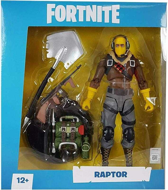 【史派克工廠】現貨 麥法蘭 FORTNITE 要塞英雄 RAPTOR 可動人偶 7吋