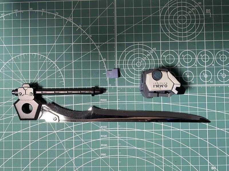 【史派克工廠】現貨 MS 1/72 seed 嫣紅鋼彈 斬艦刀 攻擊鋼彈用 配件包 金屬大劍