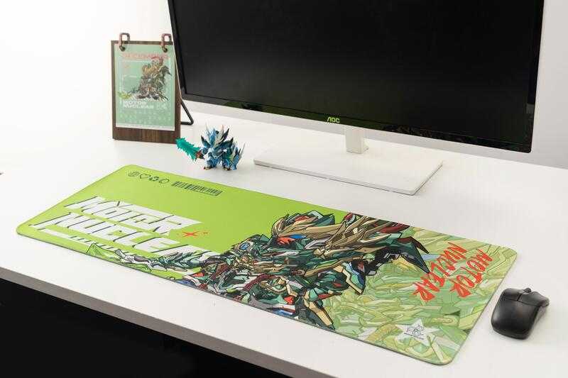 【史派克工廠】現貨免運 摩動核 全幅滑鼠墊 Q版 牛魔王 孫悟空 關羽 白起 可選 80cm長 X0317