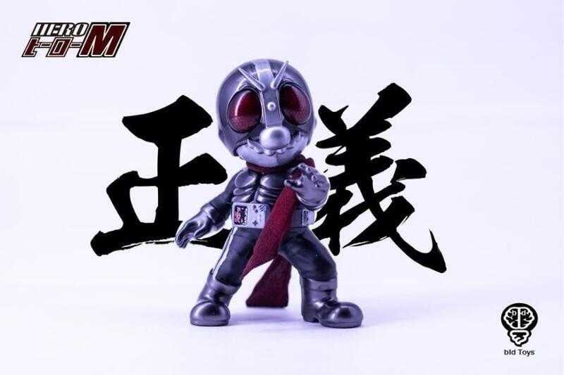 【史派克工廠】現貨 免運 Bid Toys 假面騎士 Hero-M BLACK 再戰 14cm 完成品 0703