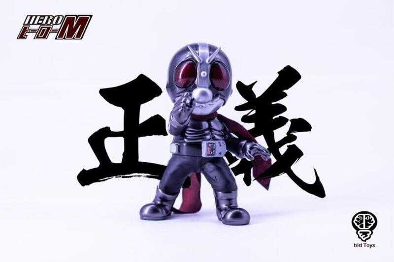 【史派克工廠】現貨 免運 Bid Toys 假面騎士 Hero-M BLACK 再戰 14cm 完成品 0703