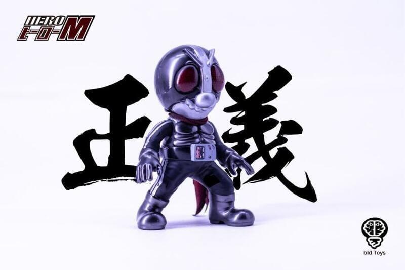 【史派克工廠】現貨 免運 Bid Toys 假面騎士 Hero-M BLACK 再戰 14cm 完成品 0703