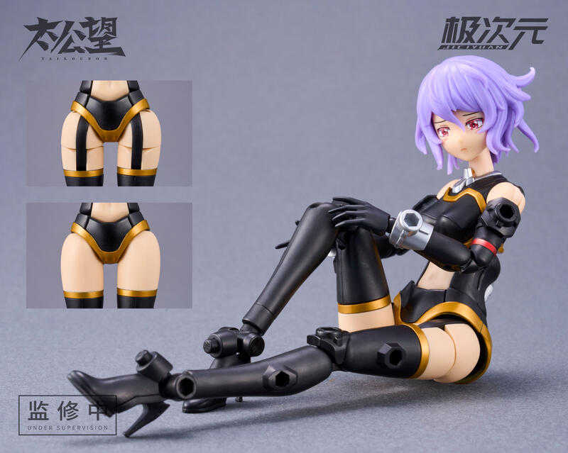 【史派克工廠】現貨 免運 將魂姬 太公望 黑麒雷神將 機娘 組裝模型 0928