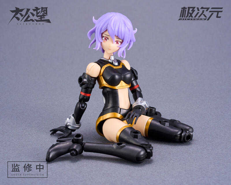 【史派克工廠】現貨 免運 將魂姬 太公望 黑麒雷神將 機娘 組裝模型 0928