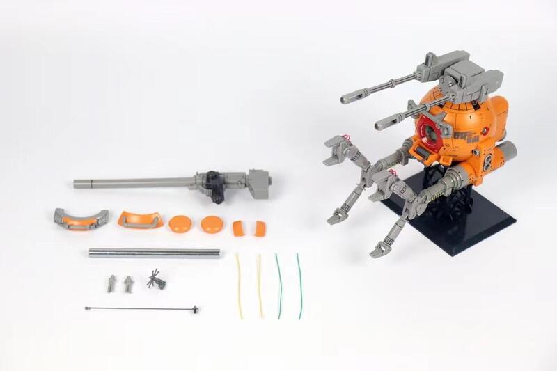 【史派克工廠】現貨免運 不挑盒 鋼鐵模型 VN002O MG 1/100 08小隊 橘子鐵球 X0426