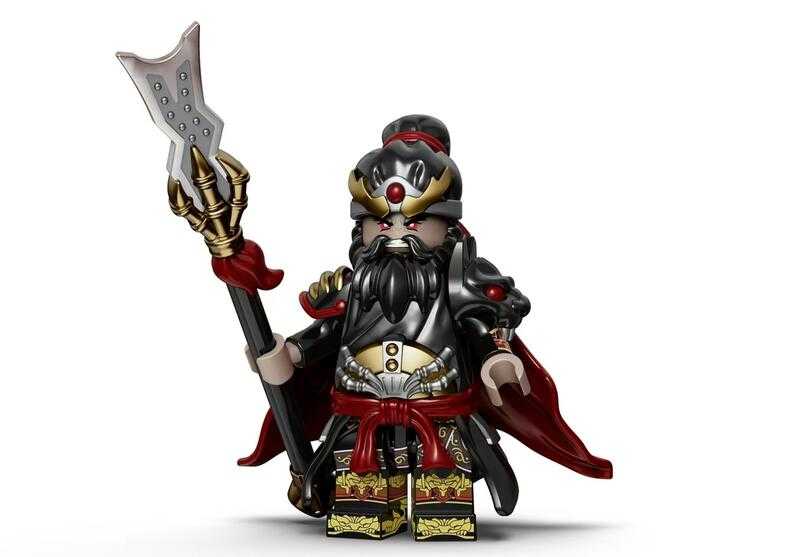 【史派克工廠】現貨 庫造工作室 三國 限量版 魔張飛 張飛 樂高相容 收藏款積木 全球1388隻 X0829