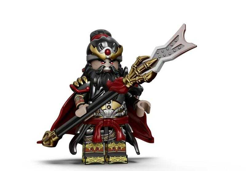 【史派克工廠】現貨 庫造工作室 三國 限量版 魔張飛 張飛 樂高相容 收藏款積木 全球1388隻 X0829