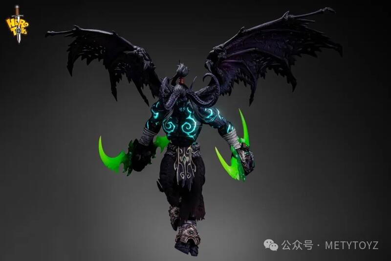 【史派克工廠】現貨 免運 Hero toys 限量版 魔獸爭霸 不死族 伊利丹 暗黑夜色 型態 X1104