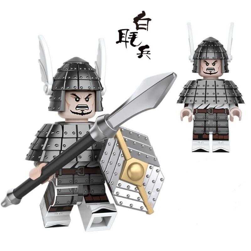 【史派克工廠】現貨 迪庫 積木 三國小俠 百戰精兵鐵甲重騎 白馬從義 丹陽兵 陷陣營 虎豹騎 白毦兵 西京鐵騎